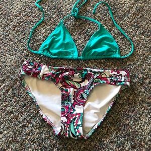 Lands end bottom. Old Navy top